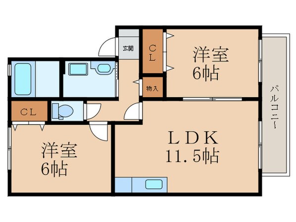 グランドメゾンの物件間取画像